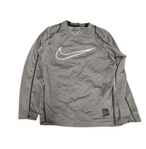 Nike Pro Boys Dri Fit Fitted Long Sleeve Athletic Top Sz S